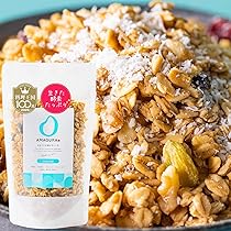 Amazon.co.jp: ［AMAGURA］まるごと甘酒 グラノーラ 砂糖不使用